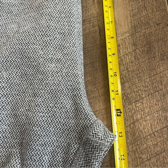 Kyodan Athletic Pants Womens Size Large Chevron Black Gray Running Workout Gym - Picture 10 of 11